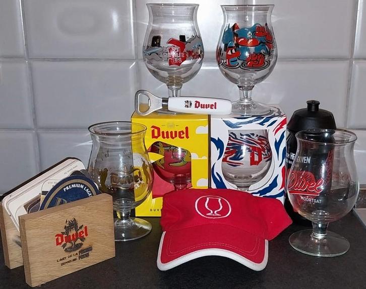 Duvel pakket, Collections, Marques de bière, Neuf, Verre ou Verres, Duvel, Enlèvement