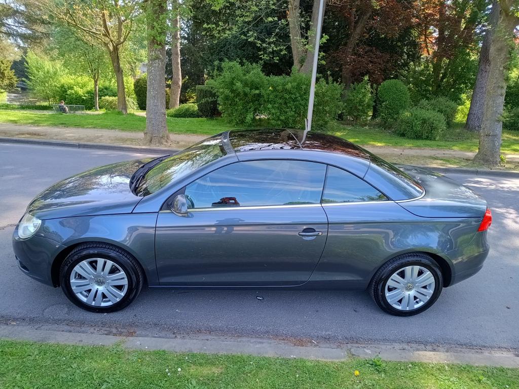 Volkswagen Eos 2007 Benzine 83000km, Autos, Volkswagen, Achat, Cabriolet, Boîte manuelle, 2 portes
