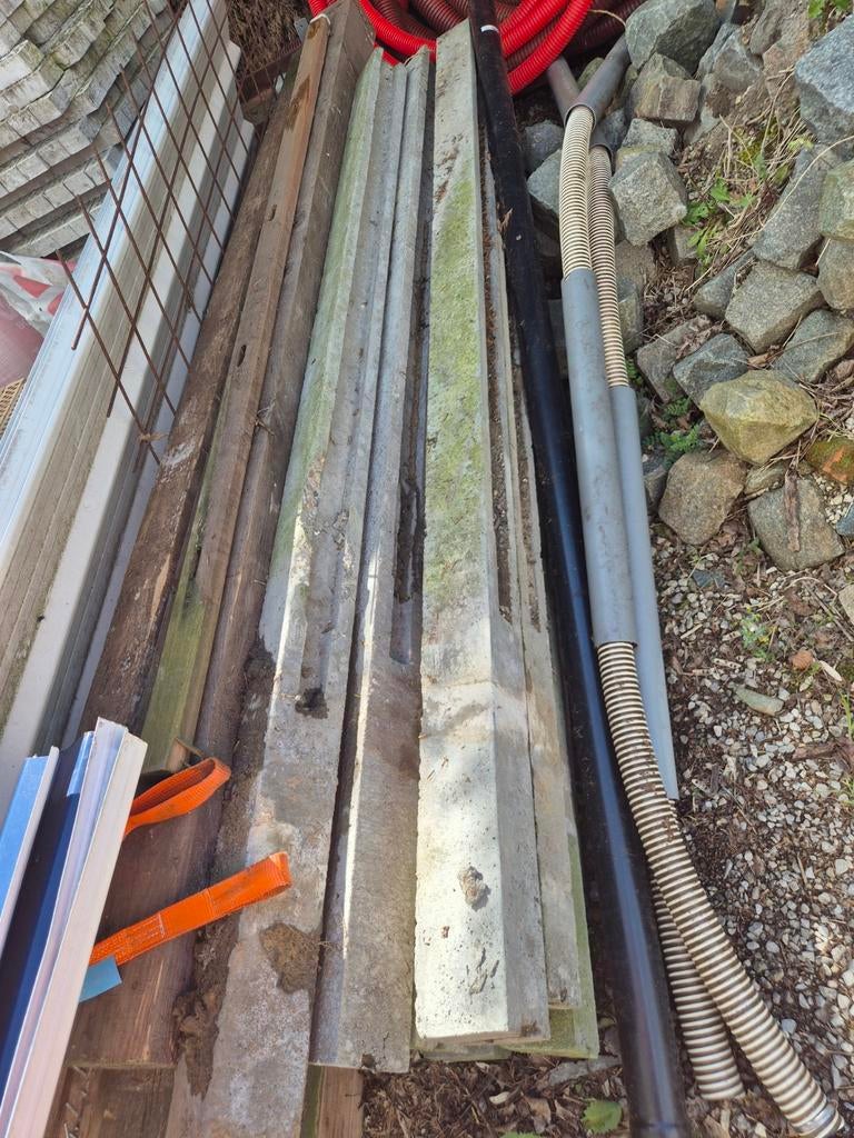 Betonnen palen, Ophalen