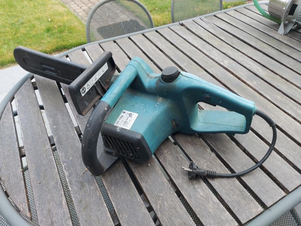 Kettingzaag elektrisch, Ophalen, Gebruikt, Elektrisch