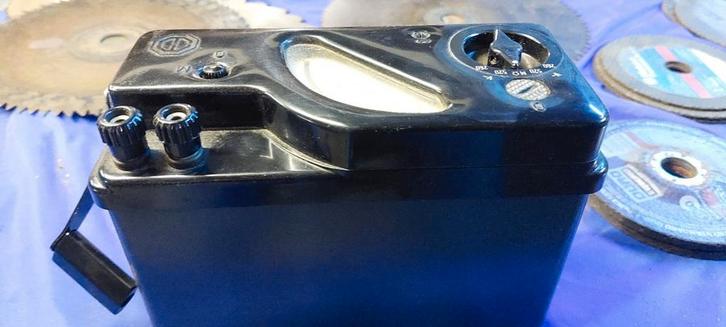 Vintage analoge multimeter – werkend – retro meettoestel, Verzamelen, Overige Verzamelen, Ophalen