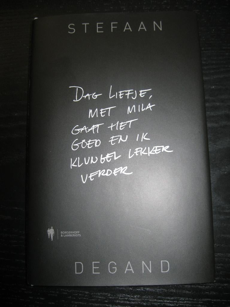 Boek Stefaan Degand nieuwstaat, België, Nieuw, Ophalen of Verzenden, Stefaan degand
