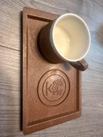 Vintage Rombouts koffiekopje en schotel, Ophalen, Overige materialen, Gebruikt, Overige stijlen