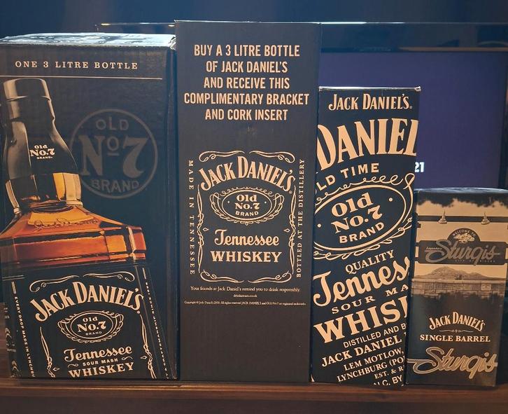 Jack Daniel's Boîtes Carton vide, Verzamelen, Overige Verzamelen, Zo goed als nieuw, Ophalen