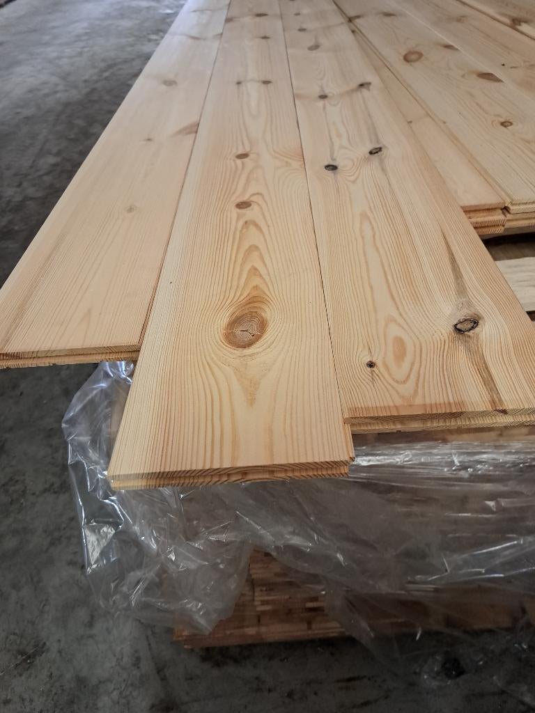 grenen vloerplanken 20mm dik 180mm werkende breedte, Doe-het-zelf en Bouw, Vloerdelen en Plavuizen, Nieuw, Vloerdelen of -planken