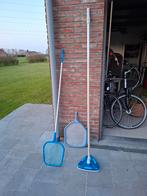schepnet en stofzuiger zwembad, Tuin en Terras, Ophalen, Zo goed als nieuw