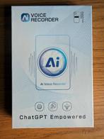 Onevik AI Voice Recorder / Dictafoon, TV, Hi-fi & Vidéo, Enlèvement ou Envoi