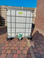 IBC-tanks 1000L water Goed voor regenton opvangbak, Ophalen, Kunststof, Met kraantje, 150 liter of meer
