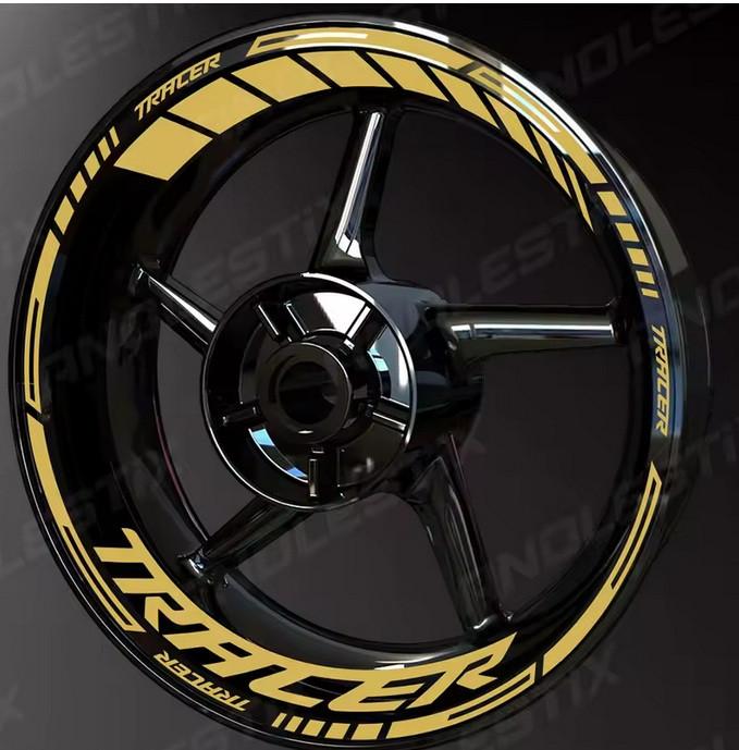 Velg stickers 17 inch., Motoren, Onderdelen | Merk-onafhankelijk, Nieuw, Ophalen of Verzenden