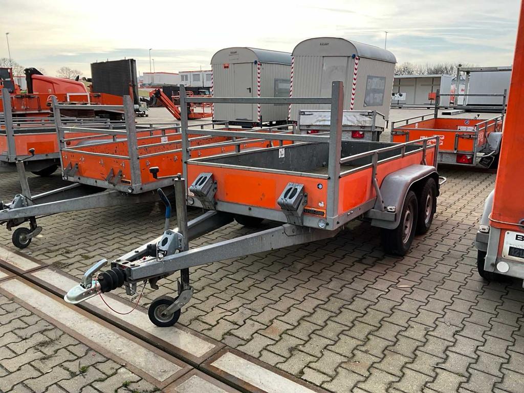 2015 Atec EB2 2-1 Dubbelas aanhangwagen, Gebruikt