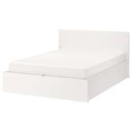 Malm bed ikea 140x200 met 4 lades inclusief stevig matras, Huis en Inrichting, Ophalen, Verstelbaar, Malm Ikea, Wit