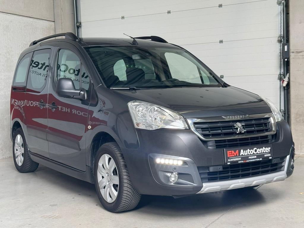 Peugeot Partner Tepee 1.2i Benzine 5pl Camera-GPS-Airco-Led, Argent ou Gris, Achat, Euro 6, Entreprise