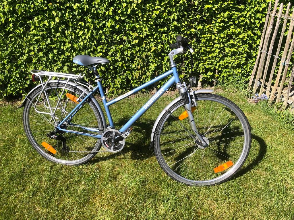 Sportieve damesfiets 28 duim, 28 inch, Gebruikt, Velgrem, Meer dan 20 versnellingen