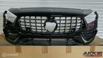 Mercedes A45 amg Bumper voor W177 zwart, Utilisé, Avant, Enlèvement ou Envoi, Pare-chocs