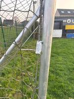 Voetbalgoal Calzio staal  2 stuks, Ophalen of Verzenden, Gebruikt