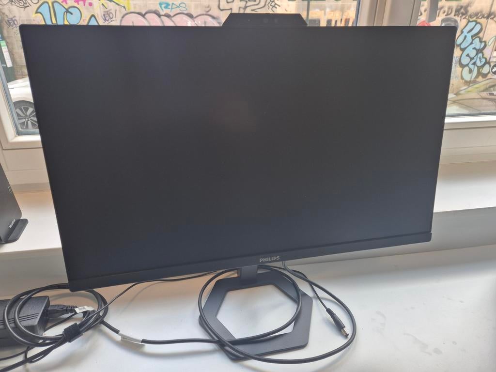 PHILIPS PC-monitor in zeer goede staat, Computers en Software, Monitoren, Ophalen, HD, IPS, Ingebouwde speakers