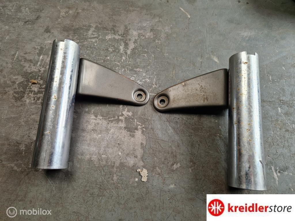 Kreidler Koplamp oren met chromen bussen origineel, Enlèvement ou Envoi, Kreidler, Utilisé, Kreidler