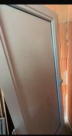 Heel lichtgrijze aluminium buitendeur, Doe-het-zelf en Bouw, Ophalen, Zo goed als nieuw, Buitendeur