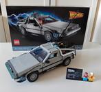 Lego Icons 10300 Back to the Future tijdmachine, Ophalen, Zo goed als nieuw, Complete set, Lego