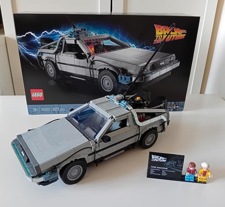 Lego Icons 10300 Back to the Future tijdmachine, Kinderen en Baby's, Speelgoed | Duplo en Lego, Zo goed als nieuw, Lego, Complete set