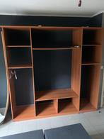 Bed boxspring twijfelaar + kast, Ophalen, Gebruikt