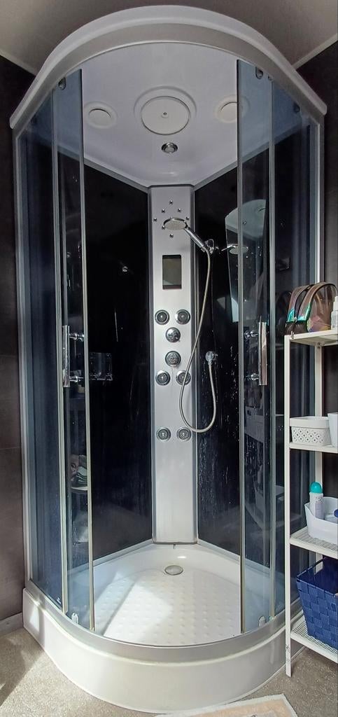 Douchecabine, Huis en Inrichting, Badkamer | Complete badkamers, Ophalen, Gebruikt, Met douche