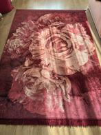 Bordeaux tapijt - Rozen, Huis en Inrichting, Ophalen
