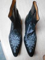 design lederen boots gianni barbato, gloednieuw maat 35, Gianni barbato, Zwart, Lage of Enkellaarzen, Nieuw