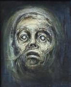 ROGER VAN BELLEGHEM / ANGST / OLIEVERF / 88x77cm / KADER SIG, Enlèvement