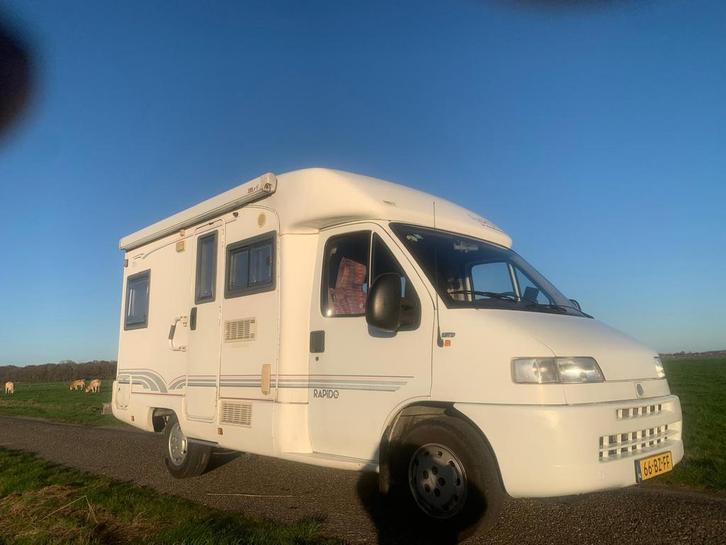 Camper Rapido Randonneur 708 F, Caravans en Kamperen, Mobilhomes, Particulier, tot en met 2, Half-integraal, Rapido, Fiat, Diesel