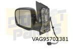 Volkswagen Caddy (9/03-12/20) (2K) spiegel Links a-sferisch, Auto-onderdelen, -, Volkswagen, -, Nieuw