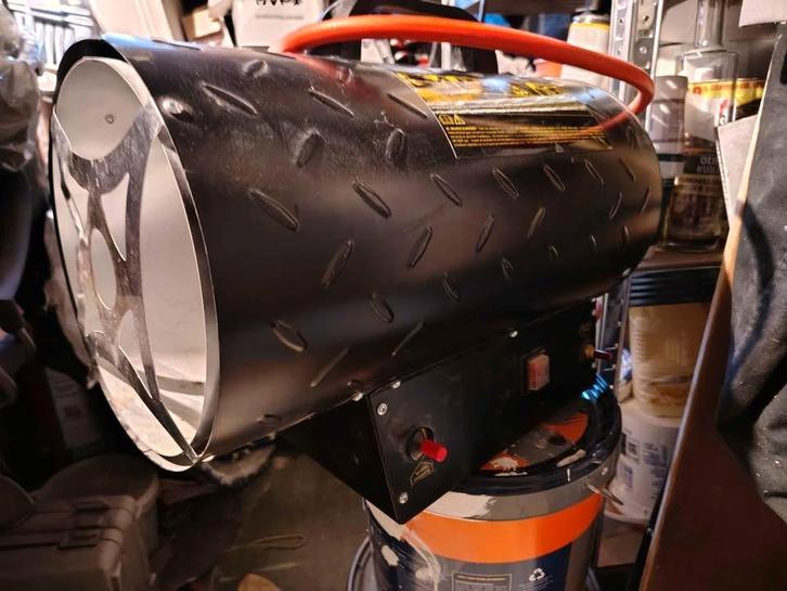 HBM Gasheater 30kW warmteblazer, Doe-het-zelf en Bouw, Verwarming en Radiatoren, Zo goed als nieuw, Overige typen, 800 watt of meer