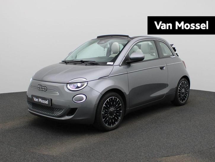 Fiat 500C 500e 42 kWh La Prima, Auto's, Fiat, Bedrijf, Te koop, 500C, 360° camera, Adaptive Cruise Control, Airbags, Airconditioning