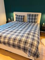 Sommier 1m80 (matelas et surmatelas compris), Maison & Meubles, Gris, Enlèvement, Utilisé, 180 cm