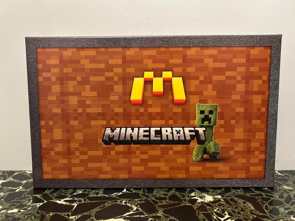 Minecraft mcdonalds collectors edition, Verzamelen, Ophalen of Verzenden, Nieuw