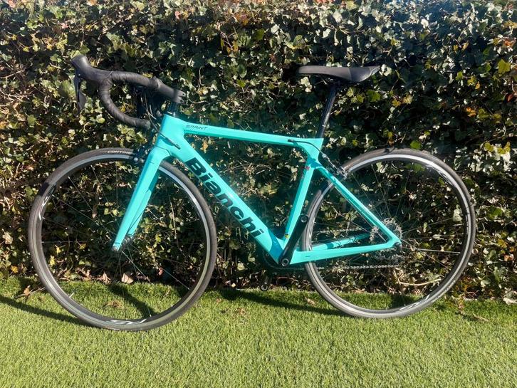 Bianchi Sprint racefiets maat 47 (167cm), Vélos & Vélomoteurs, Vélos | Vélos de course, Carbone, Enlèvement