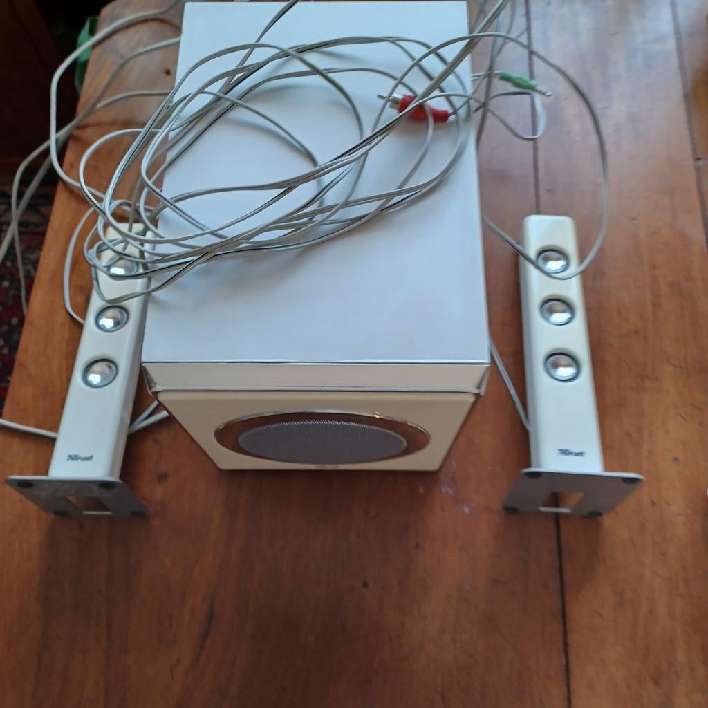 Baffles ordi trust ,  avec suround., Articles professionnels, Aménagement de Bureau & Magasin | Ordinateurs & Informatique, Enlèvement