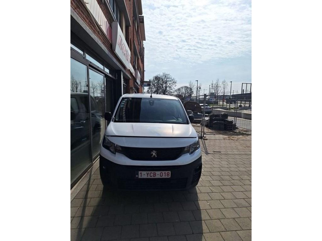 Peugeot Partner Standard L1 Heavy BlueHDI S/S Premium, Traction-control, Monovolume, Wit, 100 pk