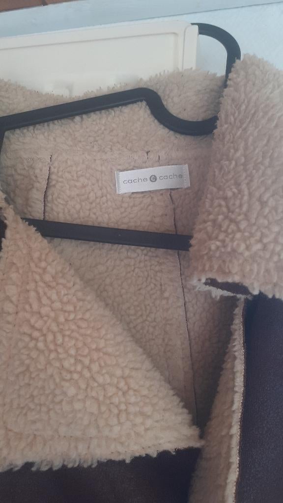 manteau, Kleding | Dames, Jasjes, Kostuums en Pakken, Overige kleuren, Verzenden, Maat 42/44 (L), Zo goed als nieuw