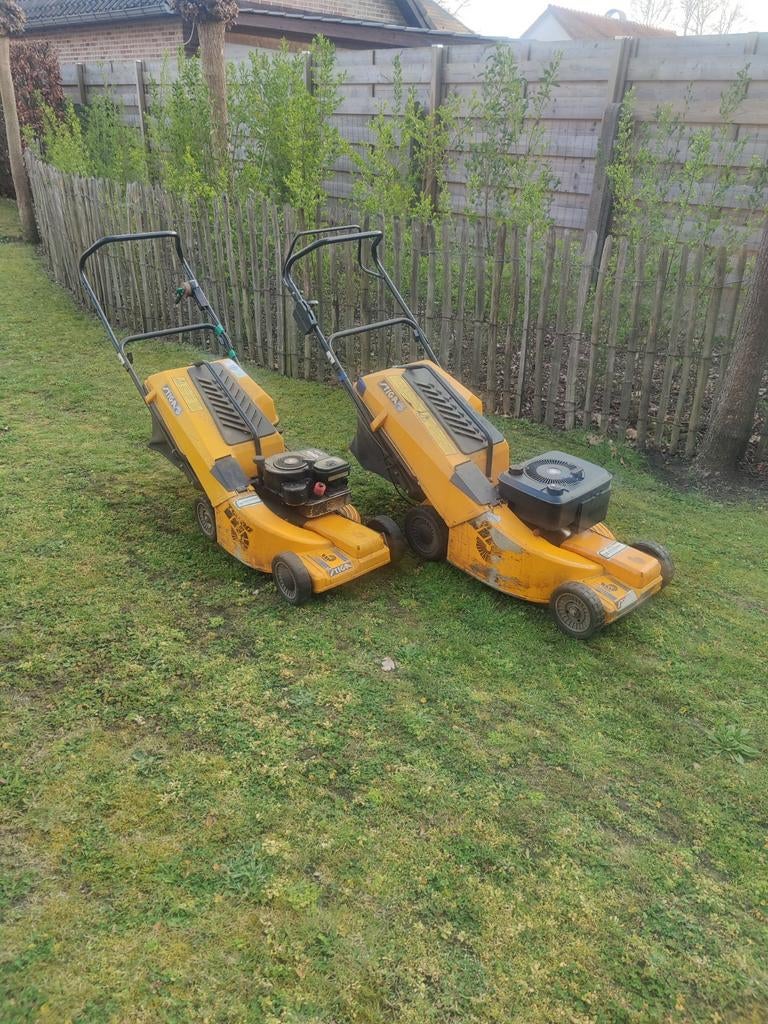 Stiga grasmaaier goed onderhouden, Stiga, Fonction de mulching, Tondeuse rotative, Tondeuses à gazon à essence