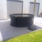 Tuinset 6 tot 8 personen, Tuin en Terras, Ophalen, Gebruikt, Wicker, Tuinset