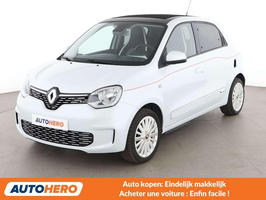 Renault Twingo electric drive 60 kW Vibes Electric, Auto's, Renault, Automaat, 4 zetels, Gebruikt, Zwart