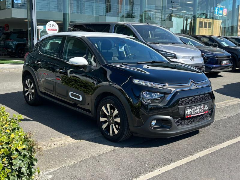 Citroen C3 1.2 BENZINE SHINE AUTOMAAT, Achat, Electronic Stability Program (ESP), Noir, 5 portes