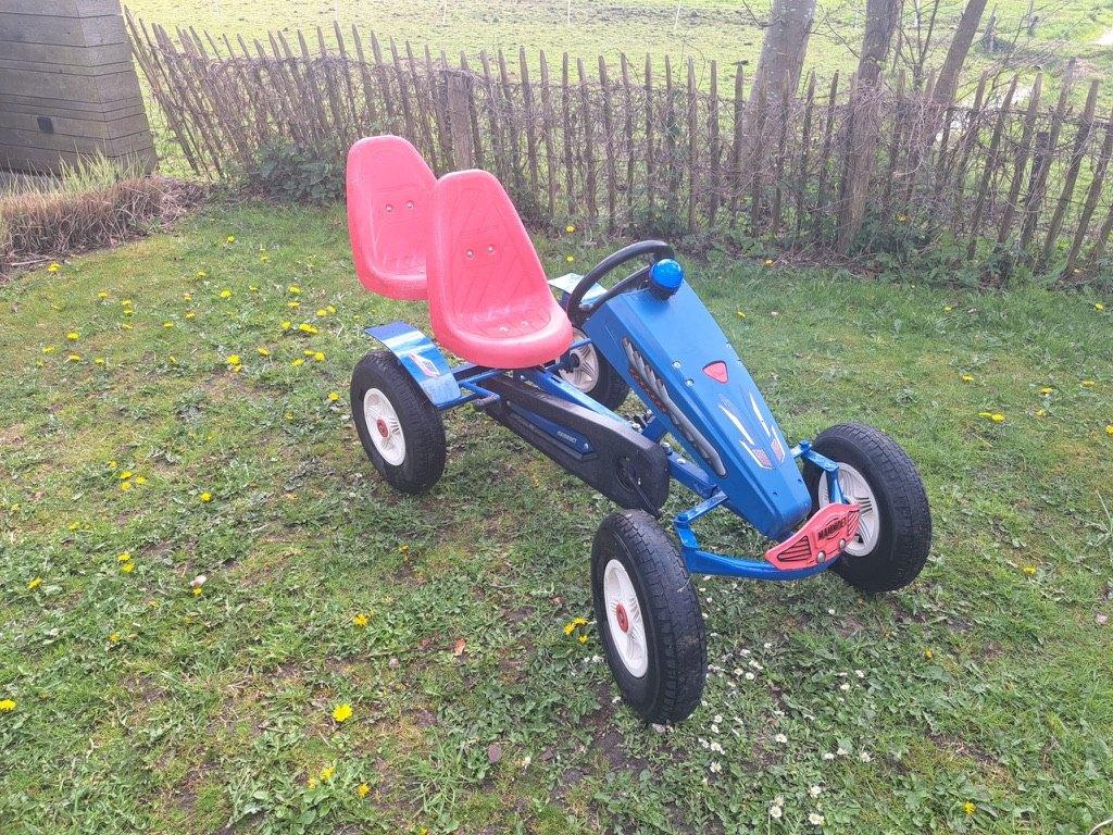 GOkart Mammoet, Kinderen en Baby's, Speelgoed | Buiten | Skelters, Ophalen, Gebruikt, Mammoet, Vrijloopautomaat