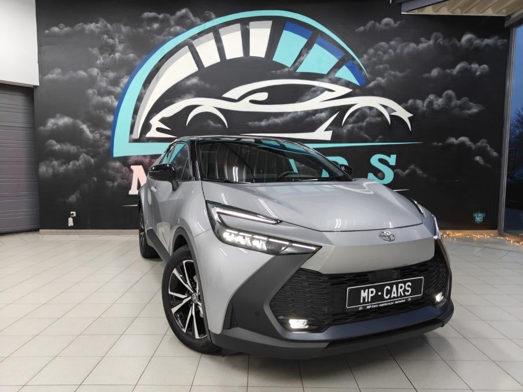 TOYOTA C-HR HYBRIDE TEAMPLAYER, Autos, Toyota, Argent ou Gris, Euro 6, Entreprise, Garantie prolongée