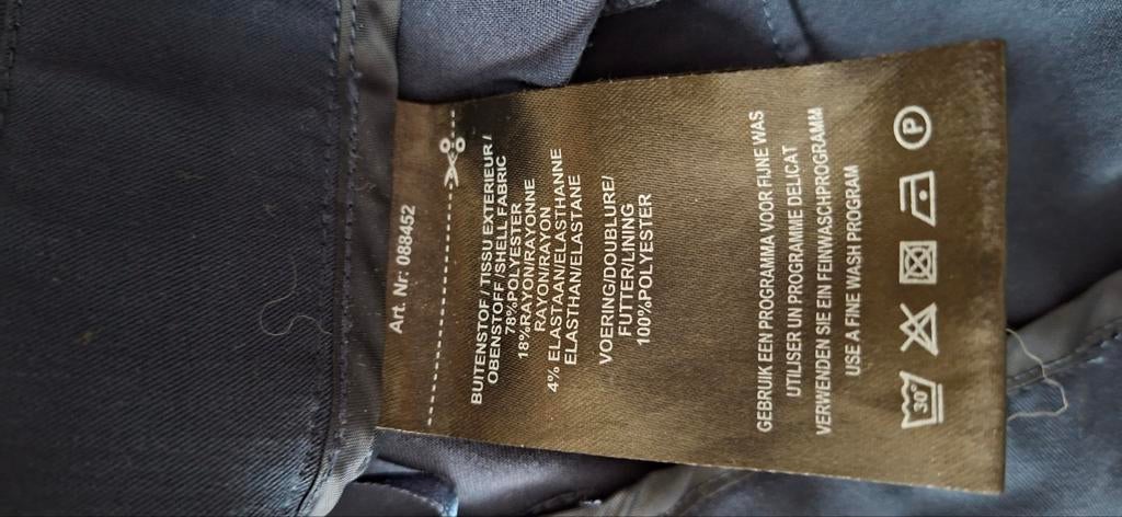 Blauwe broek maat 40, Kleding | Dames, Broeken en Pantalons, Maat 38/40 (M), Blauw, JBC, Ophalen of Verzenden