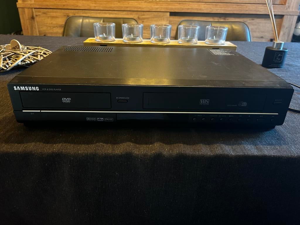 Samsung VHS/DVD-combinatiespeler., Ophalen of Verzenden, Gebruikt, Dvd-speler, Samsung