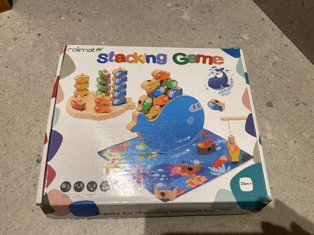 Magnetische vis + stapelspel, Ophalen, Gebruikt, Overige typen