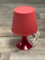 Lampe Lampan style rétro en plastique rouge - Très bon État, Enlèvement ou Envoi, Comme neuf, Autres matériaux, Vintage
