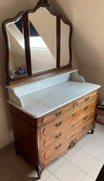 Antieke commode met spiegel, Antiek en Kunst, Ophalen